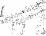 DeWalt D21570K-GB Drill TYPE 2 Spare Parts